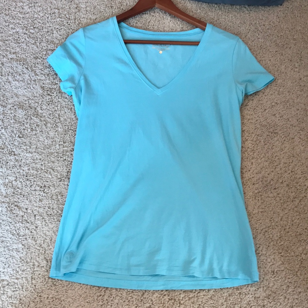 Blue Lilly Top